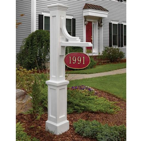 residential address signs on posts